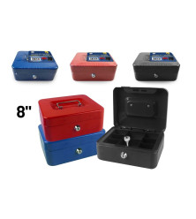 8" Cash Box with Two Keys