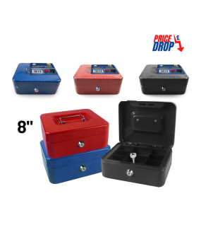 8" Cash Box with Two Keys 8" Cash Box with Two Keys