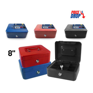 8" Cash Box with Two Keys 8" Cash Box with Two Keys