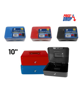 10" Cash Box with Two Keys 10" Cash Box with Two Keys