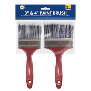 2pc 3" & 4" Paint Brush 2pc 3" & 4" Paint Brush