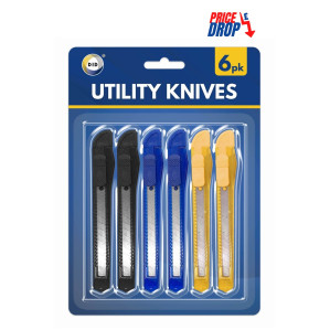 6pc Utility Knives 6pc Utility Knives