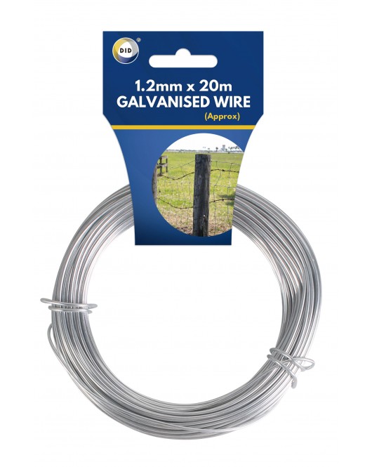 20m x 1.2mm Galvanised Wire