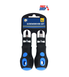 2pc 38mm Screwdriver Set