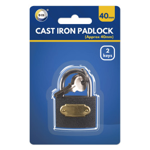 40mm Cast Iron Padlock 40mm Cast Iron Padlock