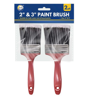 2pc 2" & 3" Paint Brush 2pc 2" & 3" Paint Brush