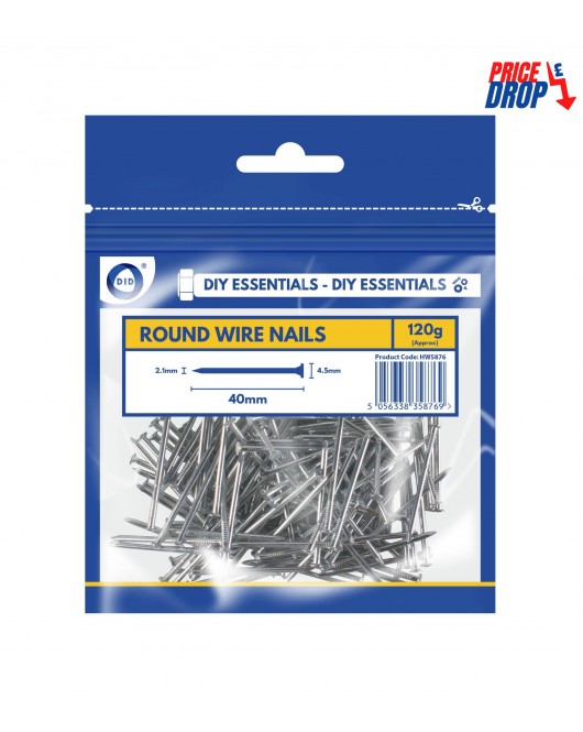 40mm Round Wire Nails