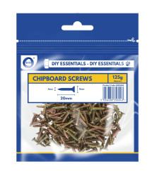 20mm Chipboard Screws 125G