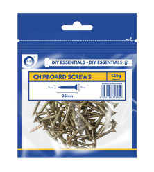 25mm Chipboard Screws 125G