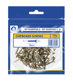 25mm Chipboard Screws 125G 25mm Chipboard Screws 125G