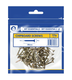 30mm Chipboard Screws 125G 30mm Chipboard Screws 125G