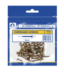35mm Chipboard Screws 125G