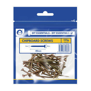 40mm Chipboard Screws 125G 40mm Chipboard Screws 125G