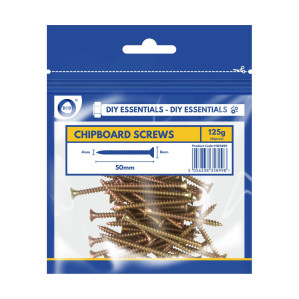 50mm Chipboard Screws 125G 50mm Chipboard Screws 125G