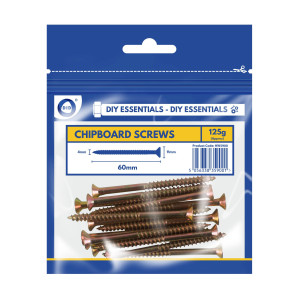 60mm Chipboard Screws 125G 60mm Chipboard Screws 125G