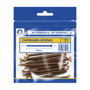 70mm Chipboard Screws 125G 70mm Chipboard Screws 125G