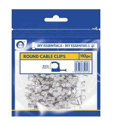 4mm Round Cable Clips
