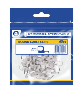 8mm Round Cable Clips 8mm Round Cable Clips