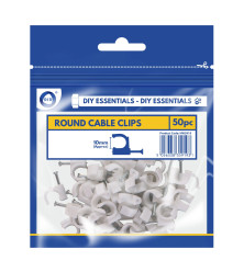 10mm Round Cable Clips