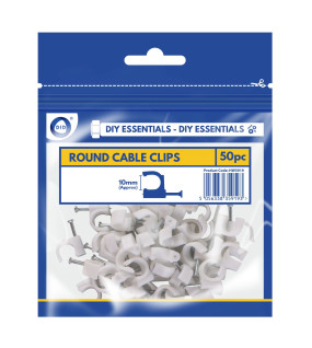 10mm Round Cable Clips 10mm Round Cable Clips