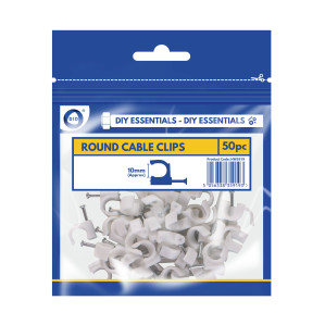 10mm Round Cable Clips