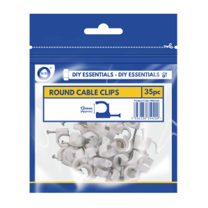 12mm Round Cable Clips 12mm Round Cable Clips
