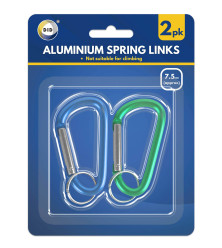2pc Aluminium Spring Links