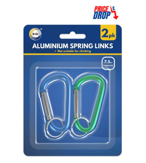 2pc Aluminium Spring Links 2pc Aluminium Spring Links