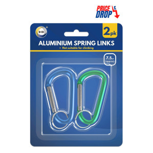 2pc Aluminium Spring Links 2pc Aluminium Spring Links