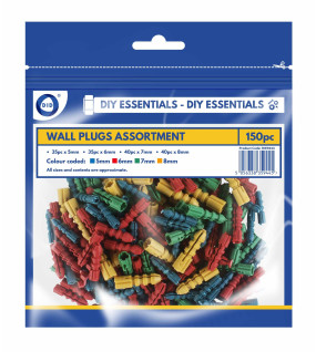 150pc Wall Plugs Assortment 150pc Wall Plugs Assortment