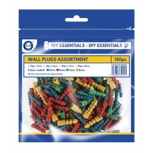 150pc Wall Plugs Assortment