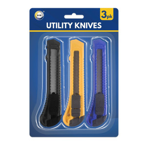 3pc Utility Knives 3pc Utility Knives