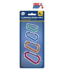4pc Aluminium Spring Links
