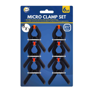 6Pk Micro Clamp Set 6Pk Micro Clamp Set