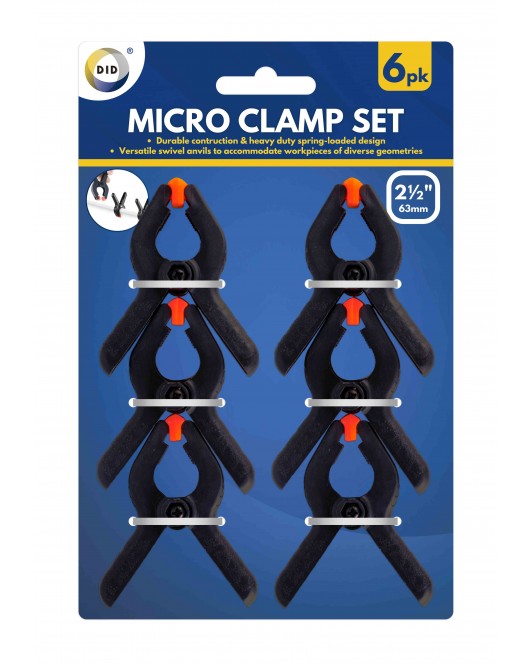 6Pk Micro Clamp Set