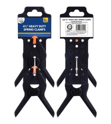 2Pk 4½” Heavy Duty Spring Clamps