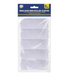 5Pk 4" Emulsion Mini Roller Sleeves