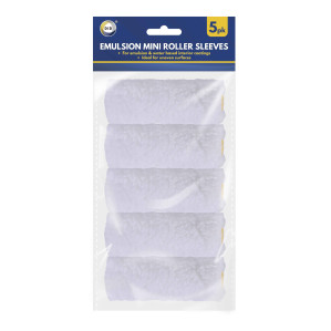 5Pk 4" Emulsion Mini Roller Sleeves 5Pk 4" Emulsion Mini Roller Sleeves
