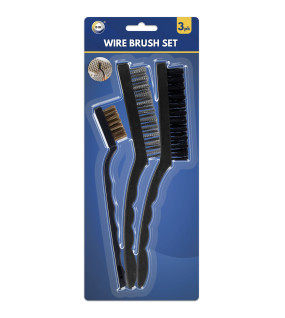 3pc Wire Brush Set 3pc Wire Brush Set