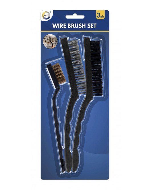 3pc Wire Brush Set