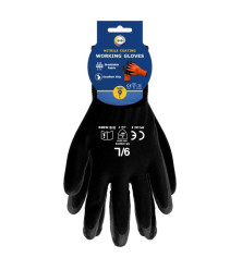 Size 9 Nitrile Coated Gloves - L