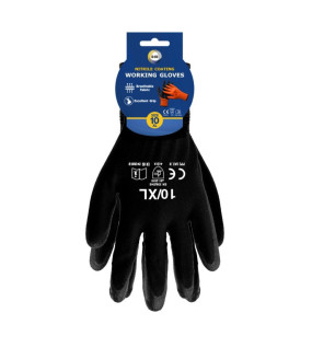 Size 10 Nitrile Coated Gloves - xl Size 10 Nitrile Coated Gloves - xl