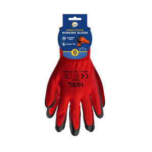 Size 10 Nitrile Coated Gloves - xl Size 10 Nitrile Coated Gloves - xl