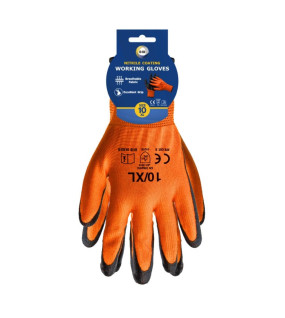 Size 10 Nitrile Coated Gloves - xl Size 10 Nitrile Coated Gloves - xl