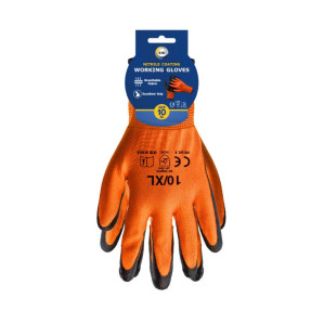 Size 10 Nitrile Coated Gloves - xl Size 10 Nitrile Coated Gloves - xl