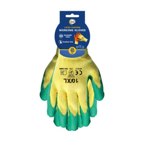 Size 10 Latex Coated Gloves - xl Size 10 Latex Coated Gloves - xl