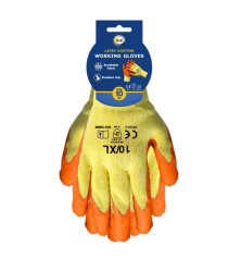 Size 10 Latex Coated Gloves - xl