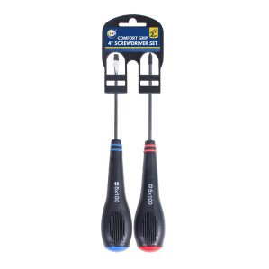 2pc Soft Grip Screwdriver Set 2pc Soft Grip Screwdriver Set