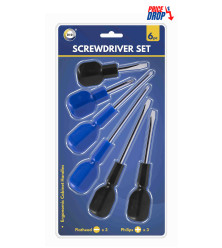 6pc Cabinet Handle Screwdriver Set