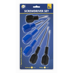 6pc Cabinet Handle Screwdriver Set 6pc Cabinet Handle Screwdriver Set